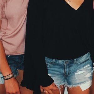 American Eagle long sleeve top size medium